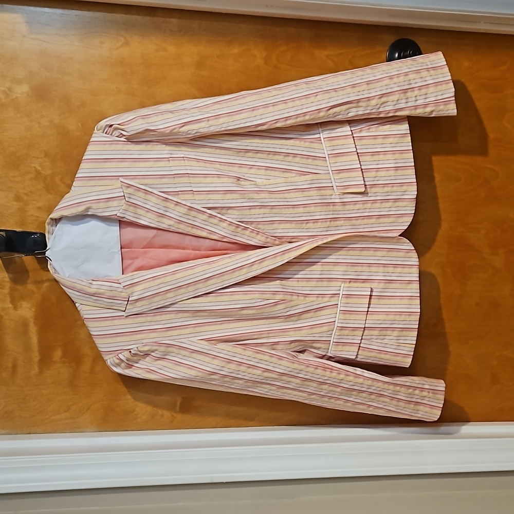Apostrophe Summer Striped Blazer